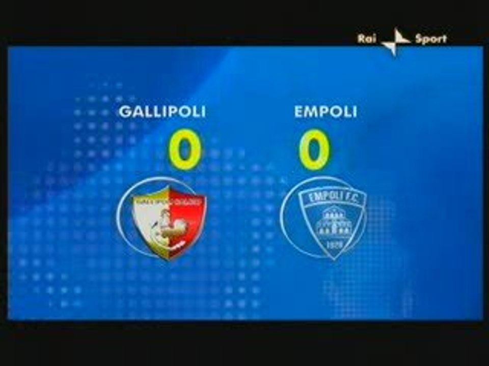 8^ giornata GALLIPOLI - Empoli 0-0 90°minuto