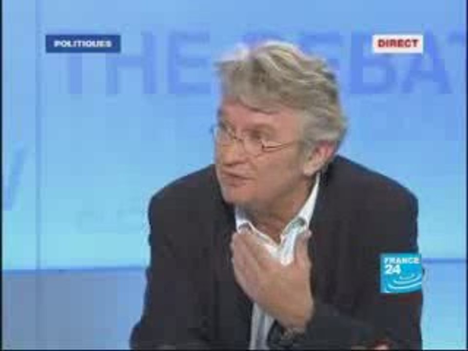 FO - Jean Claude Mailly sur France 24 le 01-10-2009