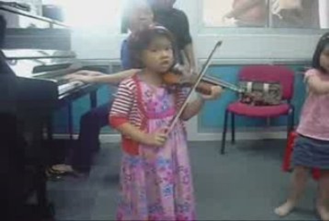 Violon, showcase 2, leçon, Charlotte