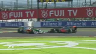 GP Japonii 2009 - Wypadek Sutila i Kovalainena