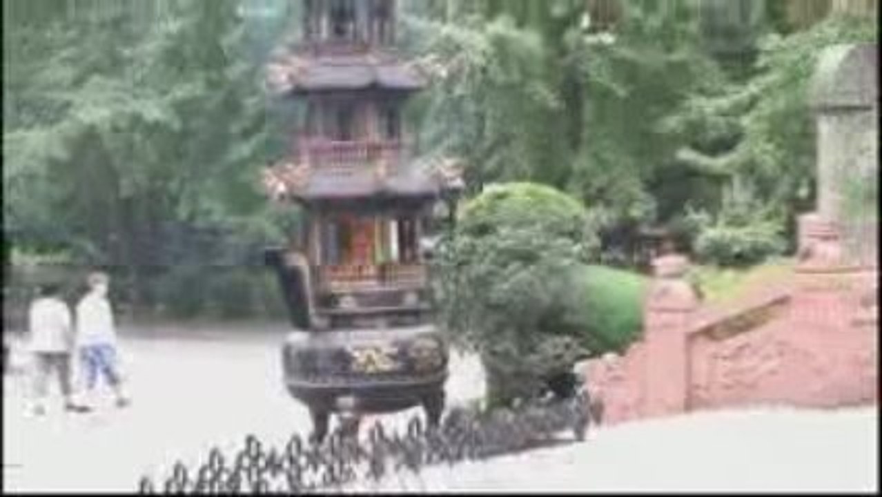 Flambée au temple taoïste