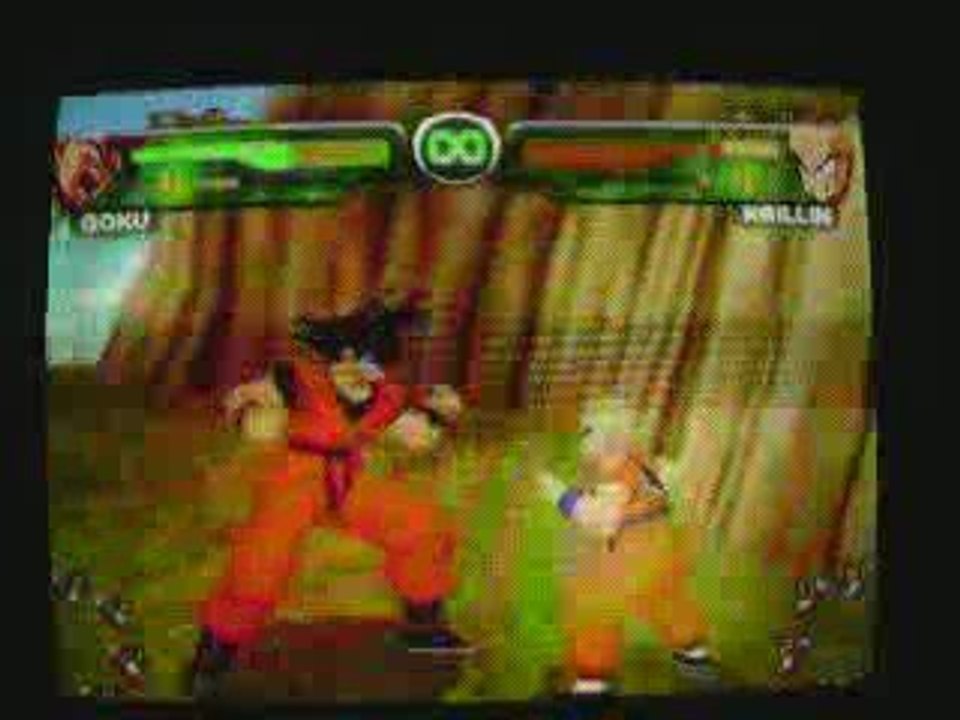 Démo de dragon ball Z budokai 1 ps2