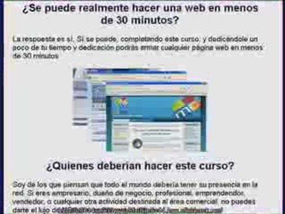 COMO CREAR UNA PAGINA WEB EN 30 MINUTOS