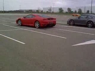 F430 et Superleggera en acceleration JK2A-AUTO.SKY