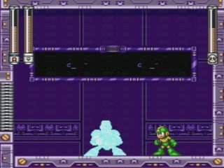 Megaman 7 walkthrough 8)L'homme-resort... j'ai peur !!!!!!!!