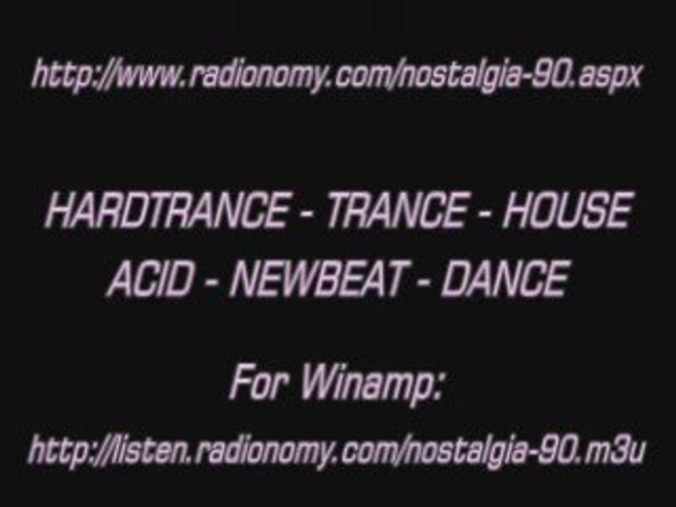 NOSTALGIA 90 RADIO