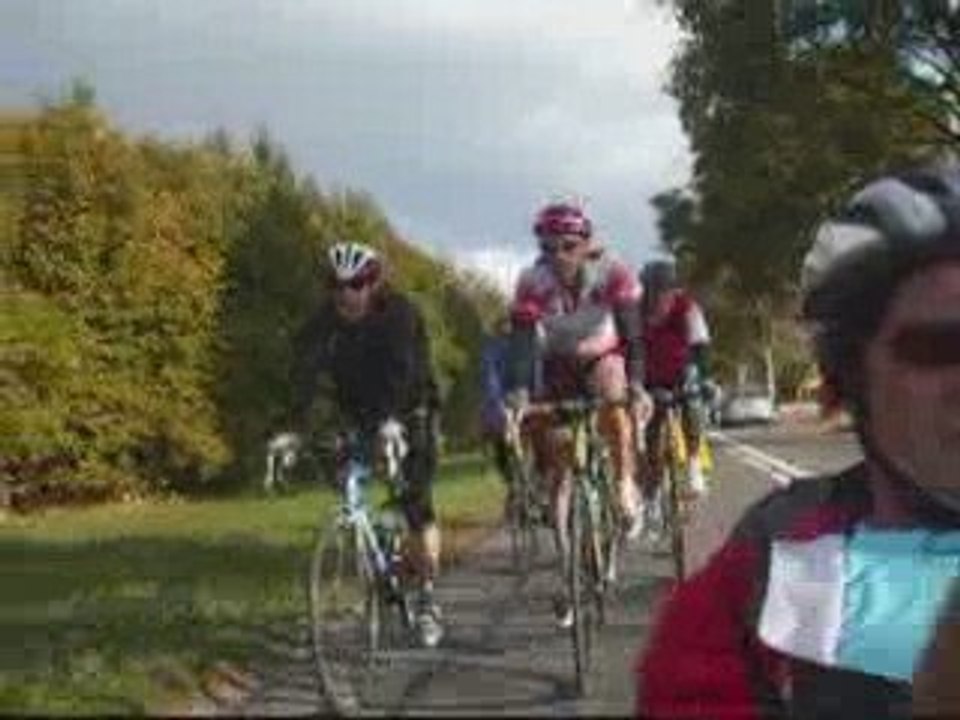 Essai du vélomobile à Claude et sortie du 4 10 2009  Club