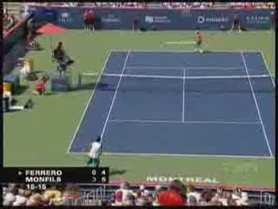 Gael Monfils - Juan Carlos Ferero- Le Point !!!