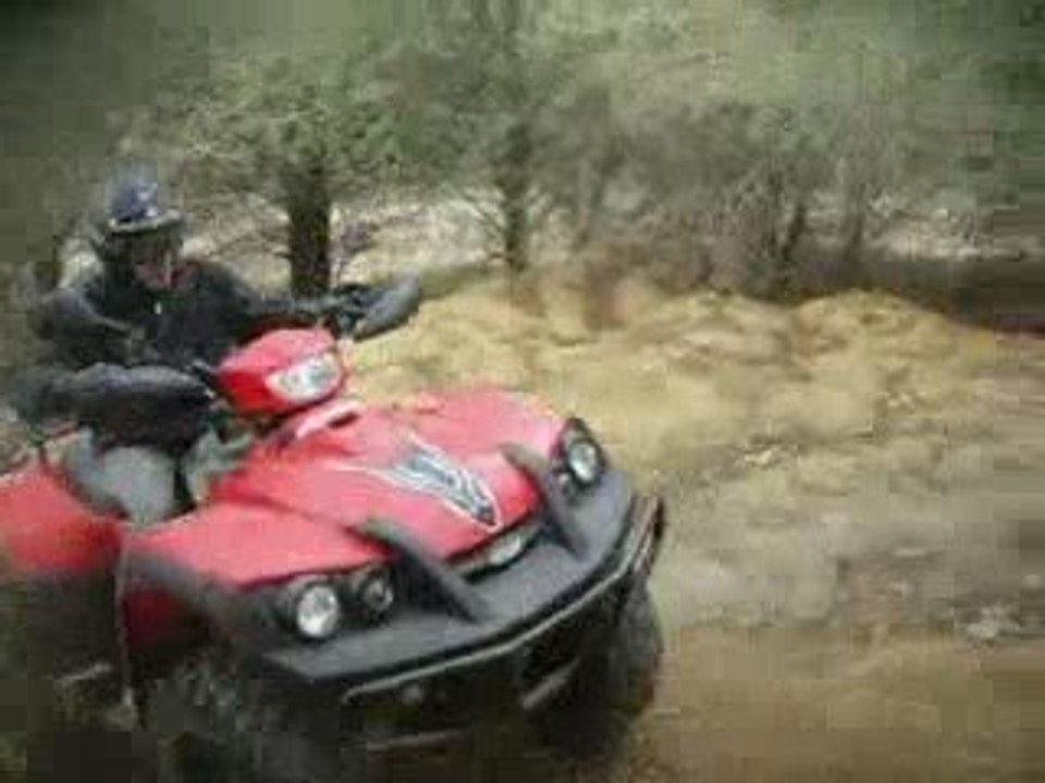 Rando QUADS SUD.FR du 04 oCTOBRE 2009 vidéo n° 1