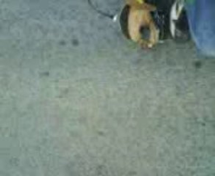 Skateboard electrique 2er test sur route