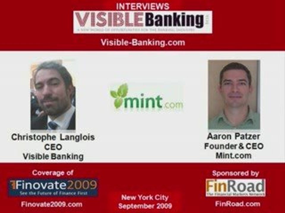 Mint.com -Interview with Aaron Patzer, Founder & CEO