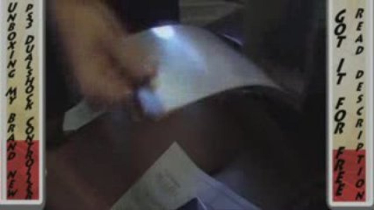 Unboxing Brand New Ps3 DualShock Controller