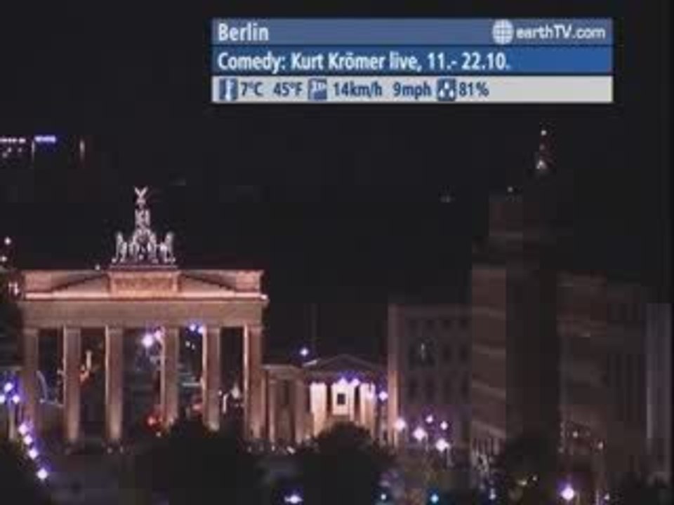 Niagara Falls - Canada, Manila - Philippines, Brussels - Belgium, Berlin - Germany, Los Angeles - USA, Macau SAR - China, Bandar Seri Begawan - Brunei