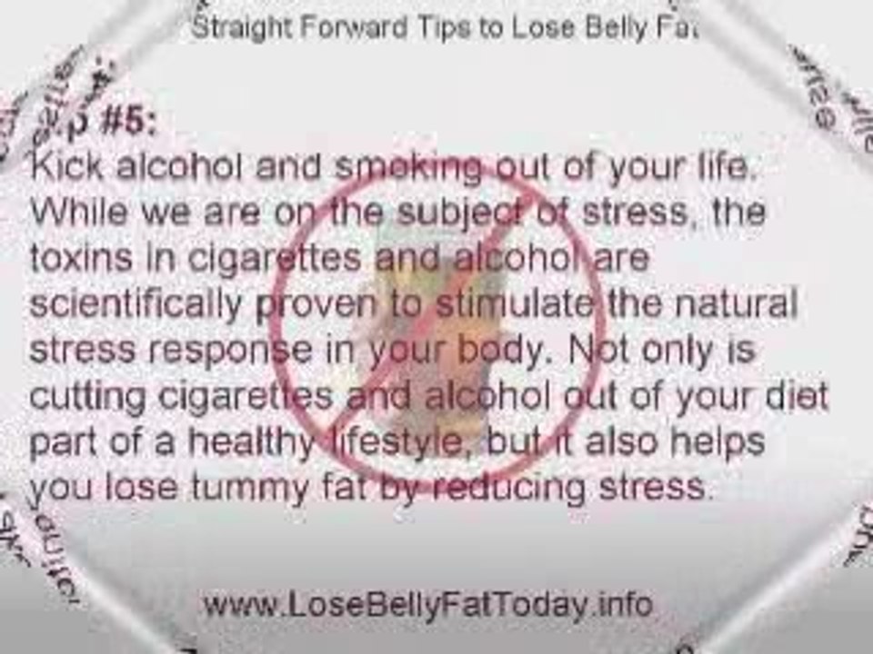7 Straight Forward Tips to Lose Belly Fat
