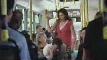 Pregnant woman on bus - funny commercial