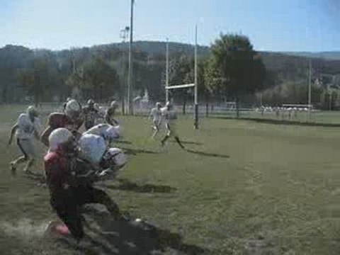 LES AIGLES (Chambéry) à l'entrainement stade Mager