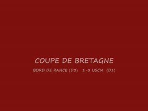 BORD DE RANCE 1 3 USCM COUPE DE BRETAGNE