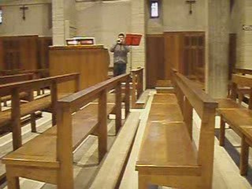 Répétition trompette et orgue 3 octobre 2009