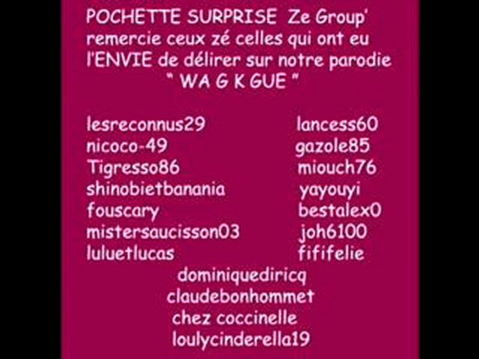 Ze Compile WA-G-K-GUE