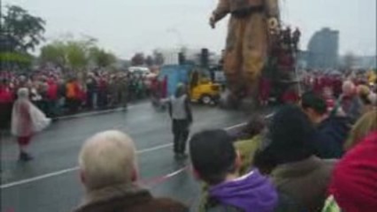Les Géants de Royal de Luxe à Berlin
