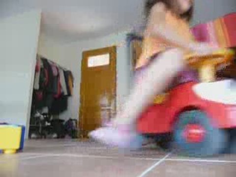 Courses de voitures avec les filles