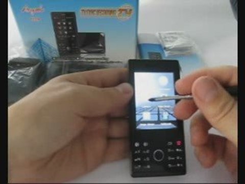 Anycool T728 Dual SIM Cell Phone Mobile TV Touch Screen LCD