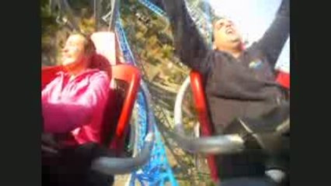 Blue Fire Off & On Ride