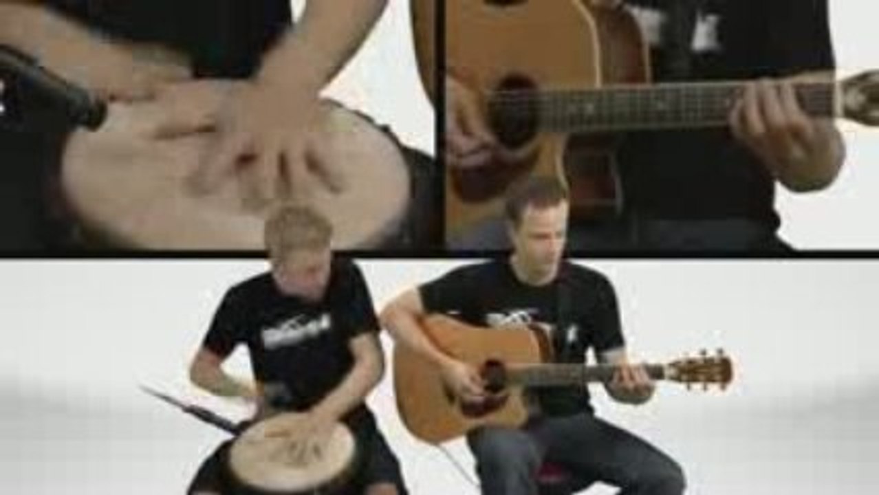 Guitar And Djembe Jam - Guitar Lessons