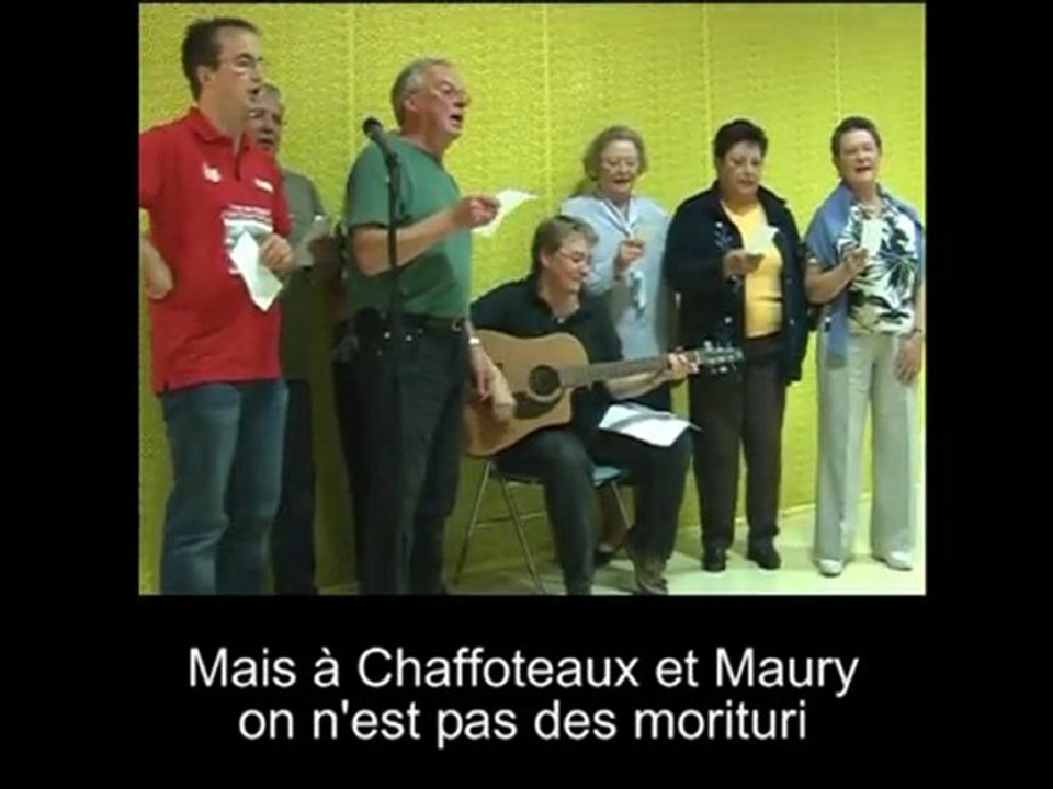 chanson des 204 chaffoteaux et Maury