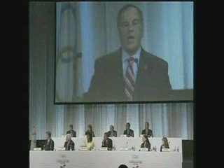 Obama Speaks At The IOC Part 1