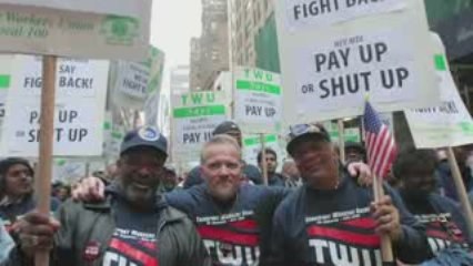 The Contract, No Peace: TWU Local 100 Rally