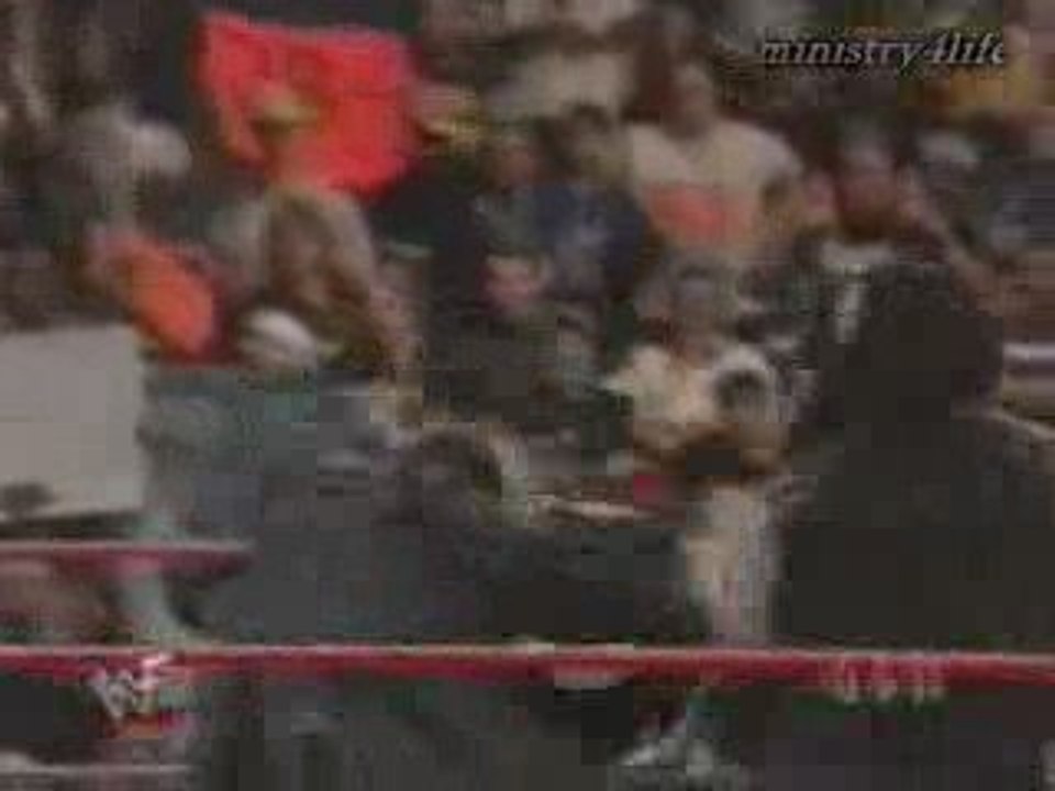 WWF Smackdown (1999) - Stone Cold & The Rock vs Triple H & The Undertaker - 4/29/99 - Part 2