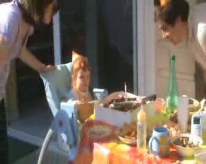 L'arrivée du gâteau