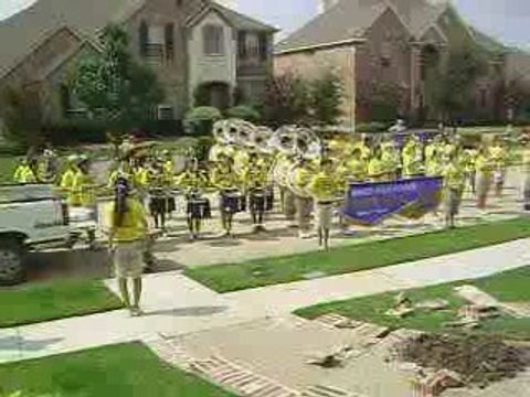 Frisco High School Fighting Racoons Marching Band