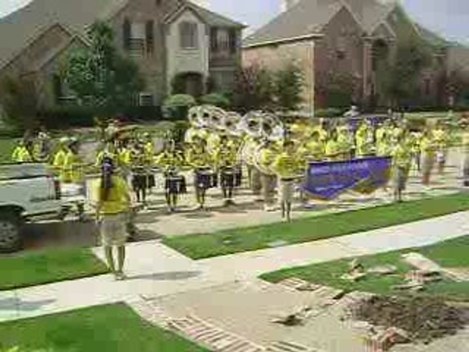 Frisco High School Fighting Racoons Marching Band