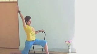 Chair Yoga Series: Lunges 7 of 9