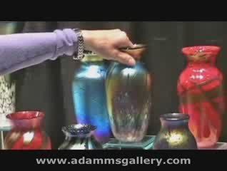 Elaine Hyde, Art Glass, Adamms Gallery