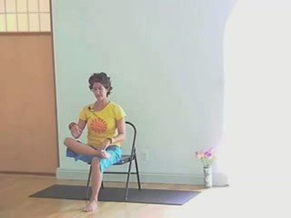 Chair Yoga Series: Opening the Hips(2) 4 of 9