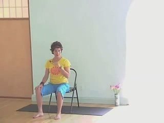 Chair Yoga Series: Opening the Hips(1) 3 of 9