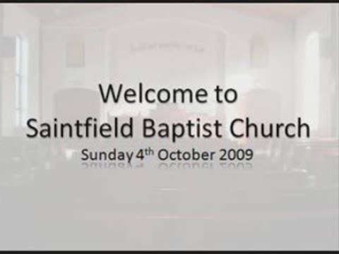 041009 - Gospel Service Part 1