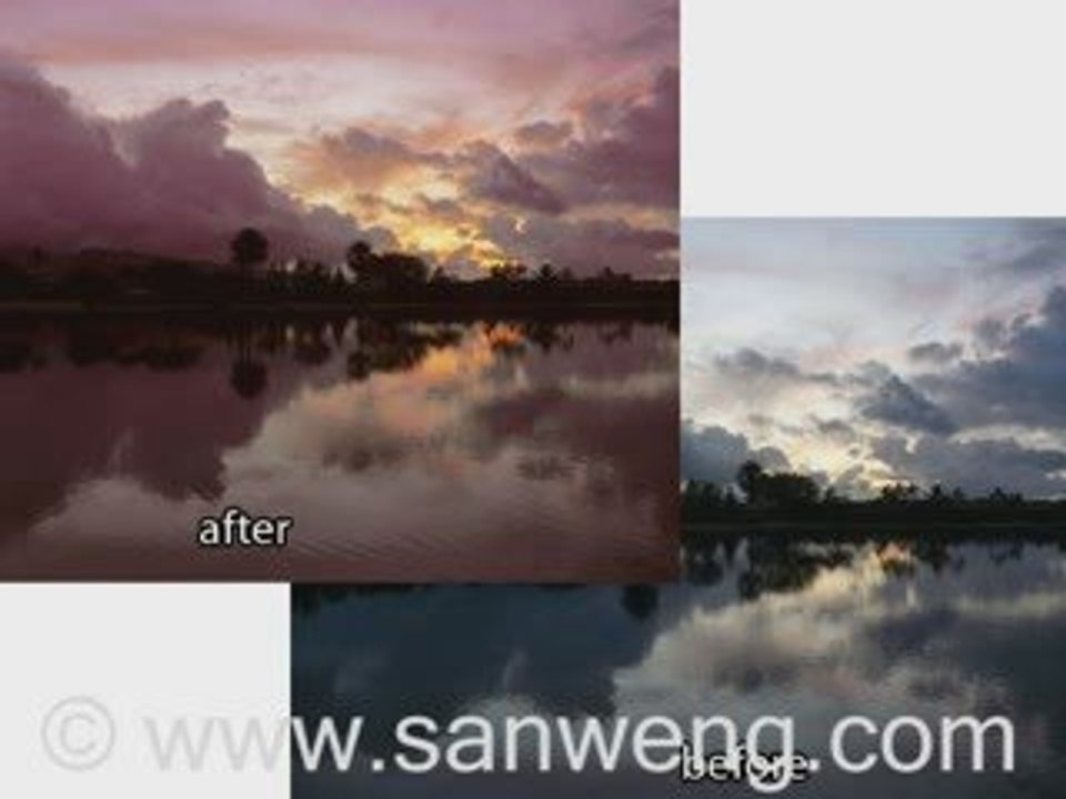 Chang color of Sky in photoshop (Selective color)