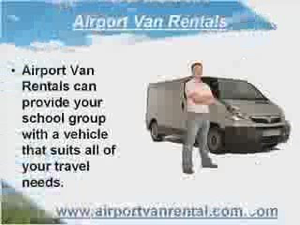 Van Rentals Los Angeles