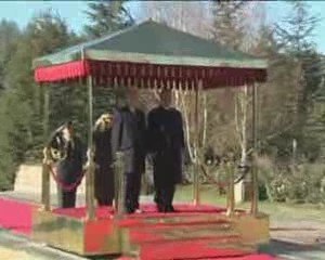 Şimon Peres ile Mahmud Abbasın Ülkemizi Ziyareti