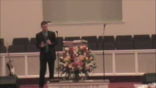 Union Grove Baptist Church CS Message part 1 10/04/09