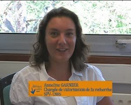 Métiers de la science au CNRS et dans ses UMR - A. GARNIER