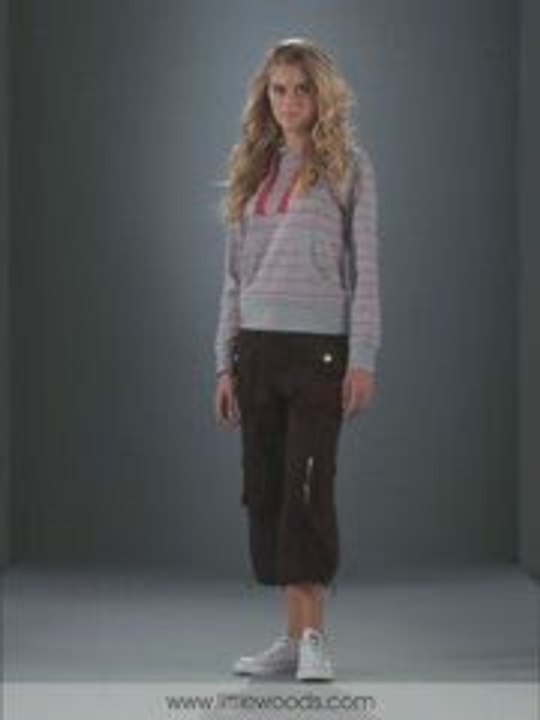 South - Cropped fashion combat trou