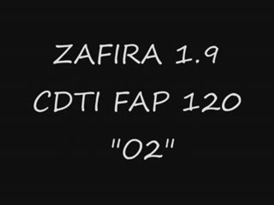 Reprog moteur OPEL ZAFIRA 1.9 CDTI 120  o2programation.com