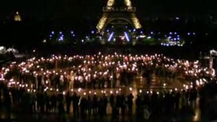 2 octobre 2009 Lancement de la Marche Mondiale à Paris
