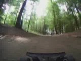 RC Car onboard cam in the forest