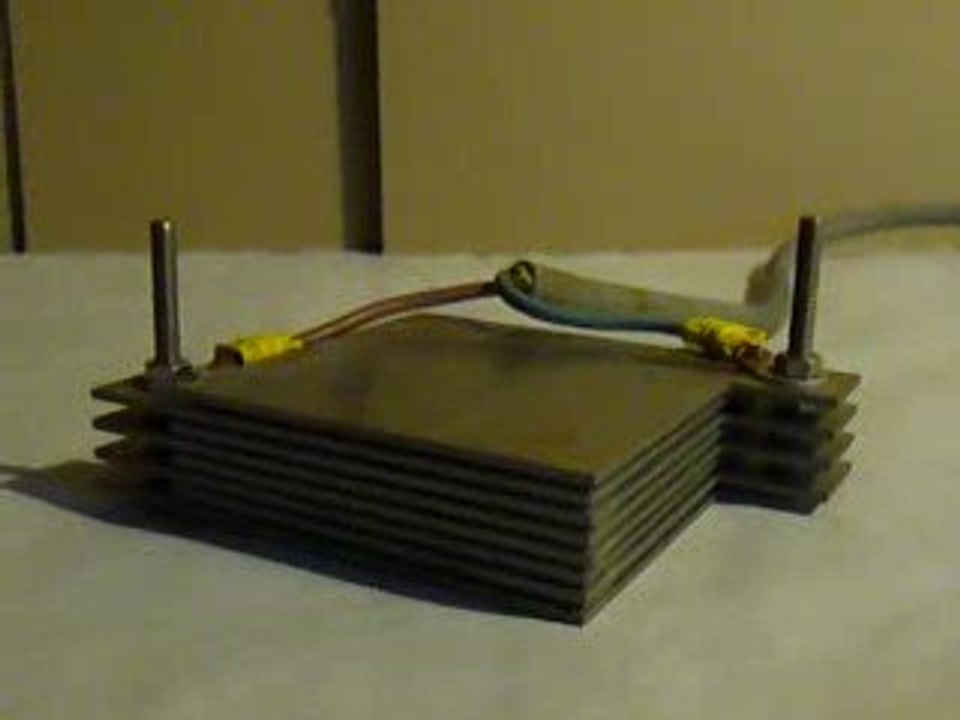 Electrolyse HHO - montage / éléments